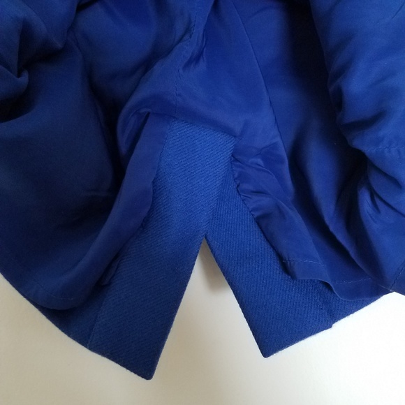 J Crew No. 2 double-serge wool skirt, 00P, Blue - Picture 6 of 8